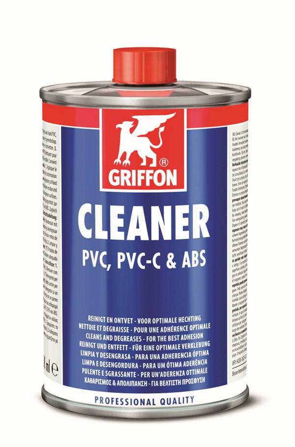 Décapant CLEANER pour PVC rigide- PVC-C en ABS - Bidon 1L