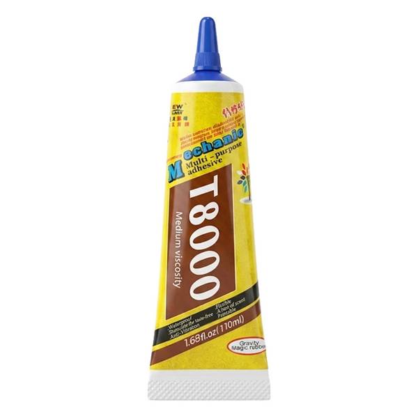 Colle T8000 110ml pour Fixation de Vitre Arrière et Écran LCD