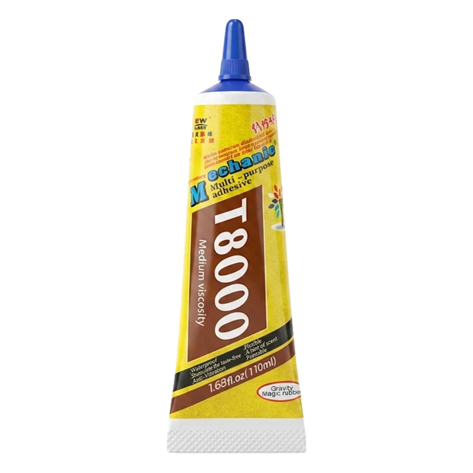 Colle T8000 110ml pour Fixation de Vitre Arrière et Écran LCD-0