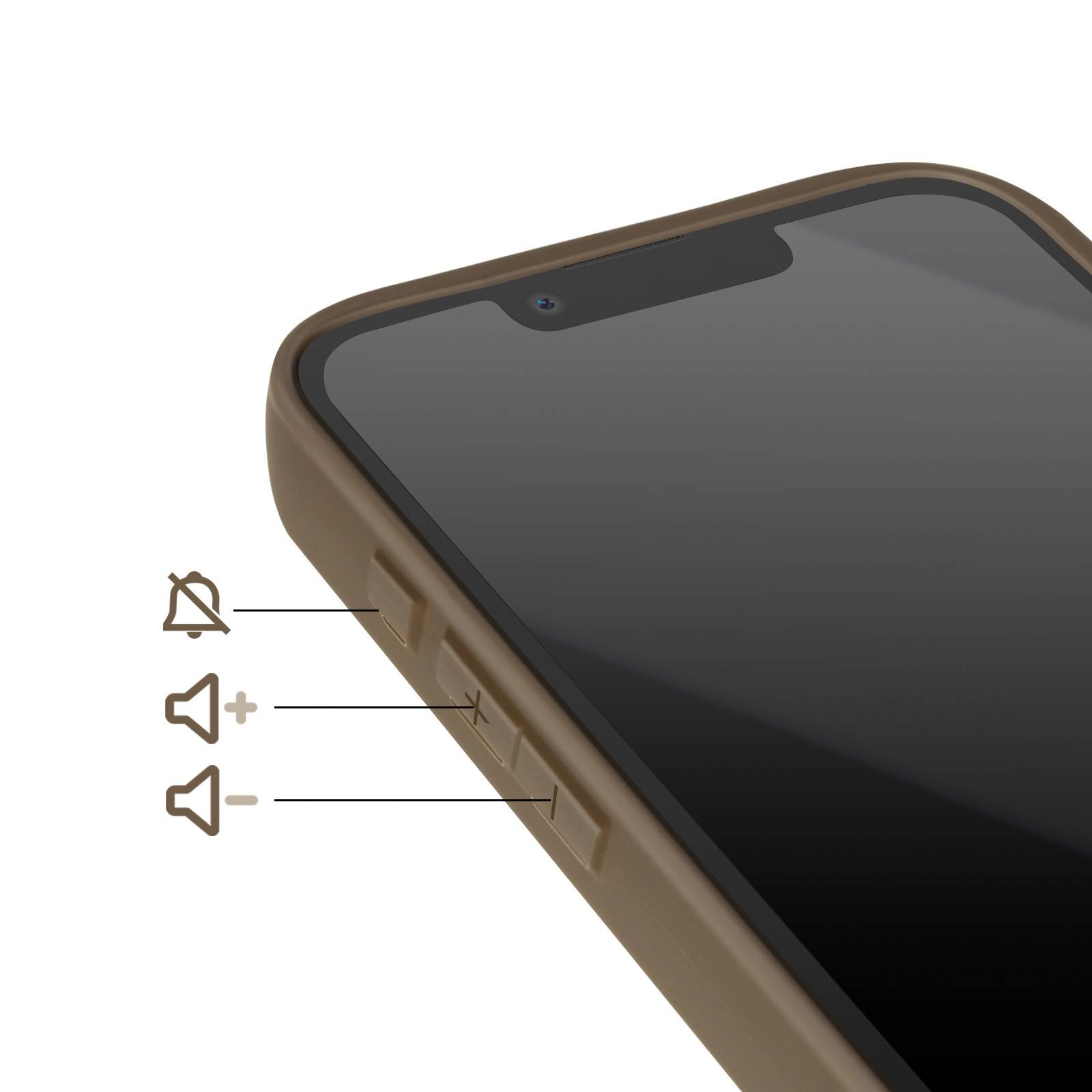 Coque pour iPhone 12 avec Motifs Capybara Kawaii en 3D et Contour Surélevé-2