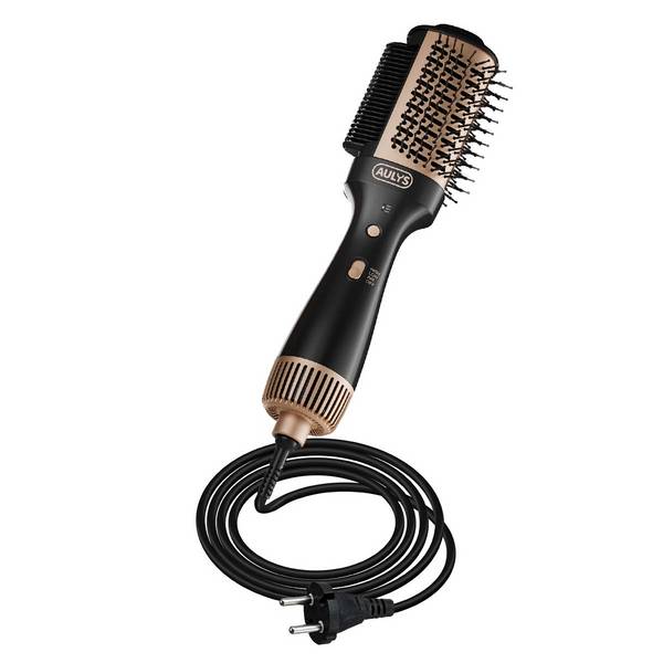 Brosse Soufflante Multifonction avec Lisseur et Boucleur pour Séchage Rapide