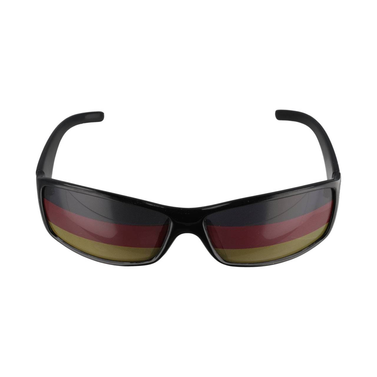 Lunettes de supporters de l'Allemagne, noires, au design des supporters allemands-0