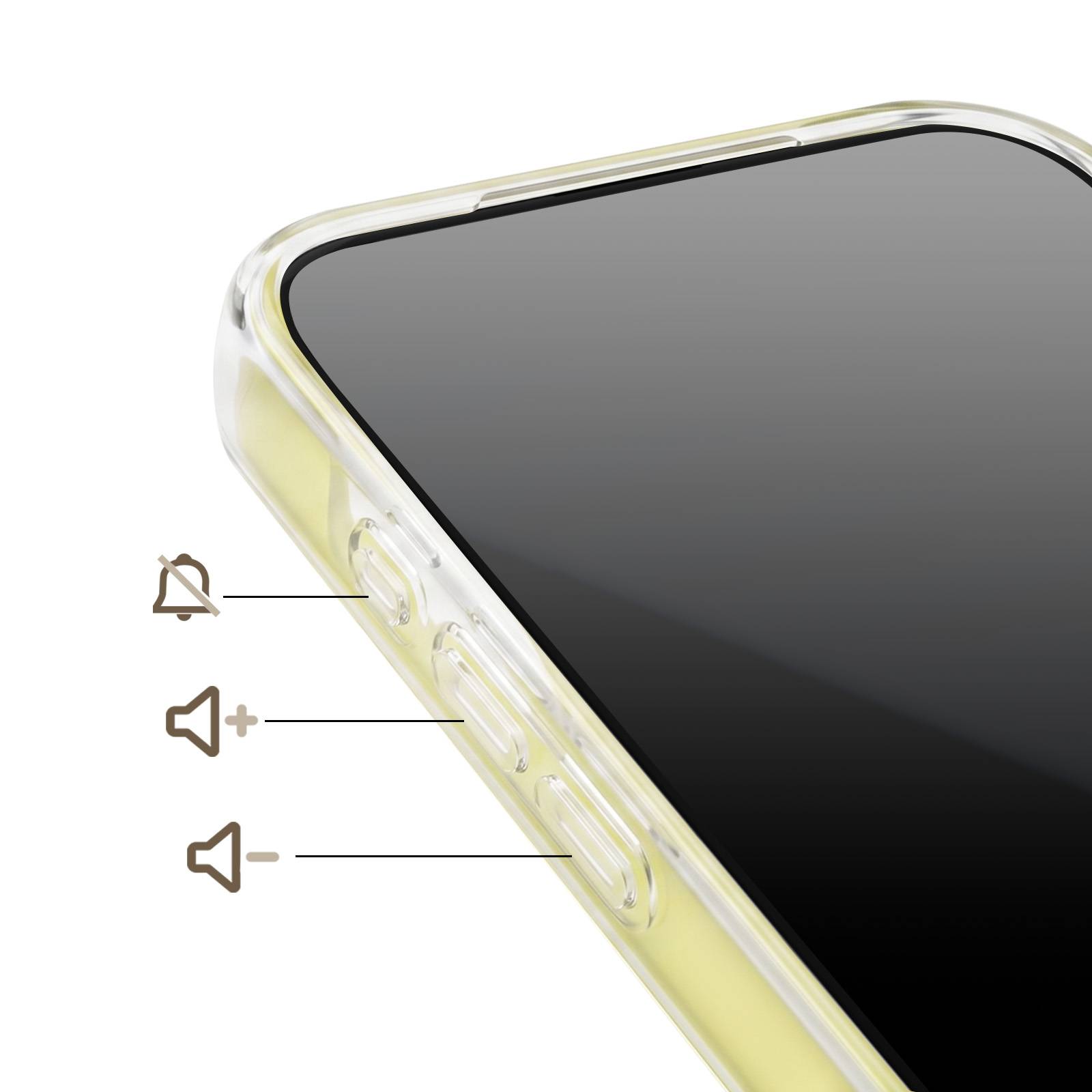 Coque pour iPhone 11 avec Motif Ananas en Relief 3D et Contour Surélevé-2