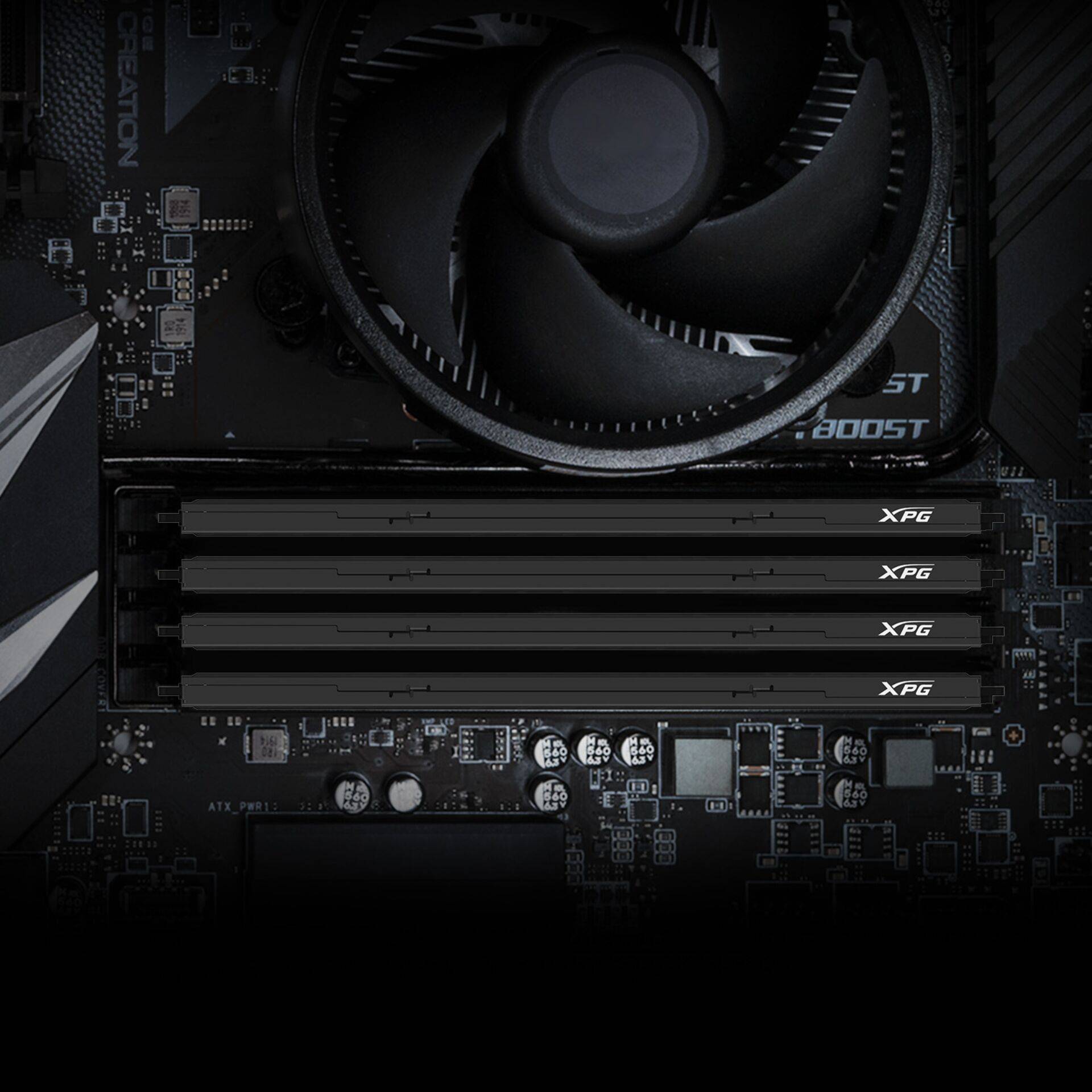 XPG GAMMIX D35, 8 Go, 1 x 8 Go, DDR4, 3200 MHz, 288-pin DIMM-2