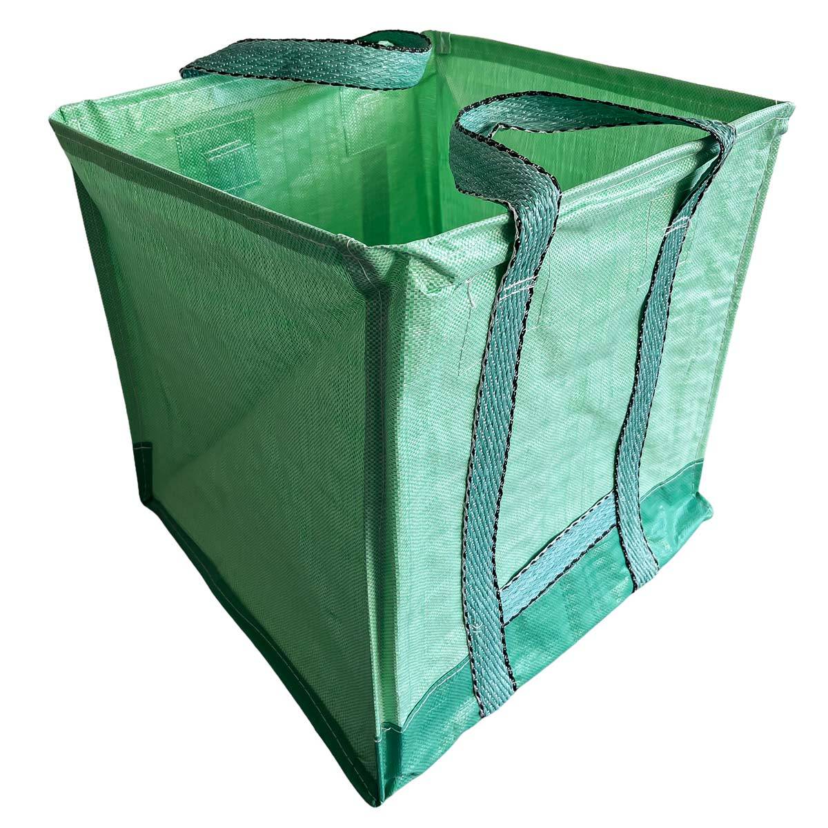 Sac à déchets renforcé Tecplast 148l - sc175mu - carré - vert-0