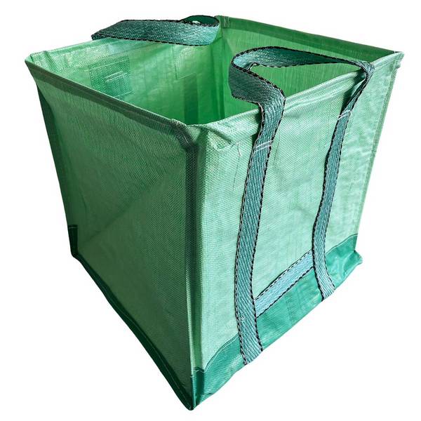 Sac à déchets renforcé Tecplast 148l - sc175mu - carré - vert