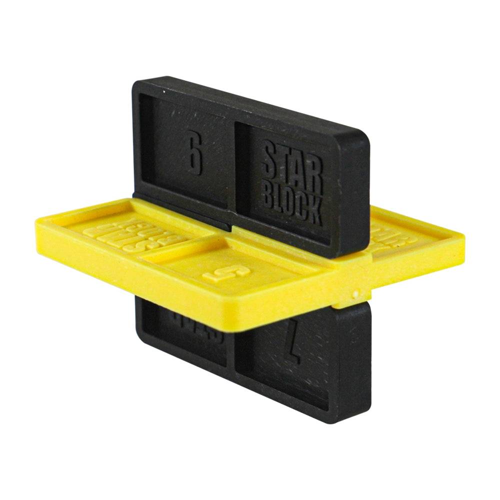 Espaceur lames terrasse de 4 à 7 mm 24 pièces - STARBLOCK 477498-0