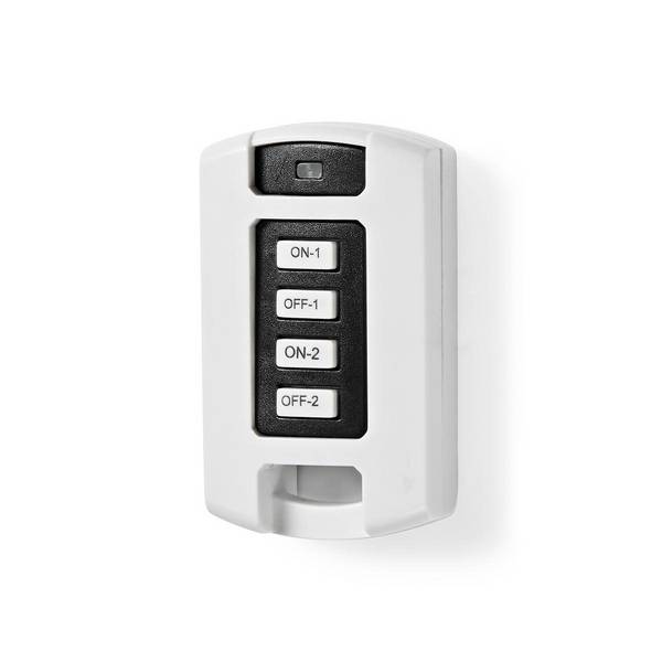 Télécommande RF 2 Canaux 433.92MHz pour Éclairage avec 4 Boutons Programmables