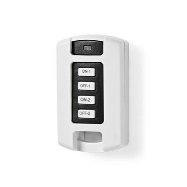 Télécommande RF 2 Canaux 433.92MHz pour Éclairage avec 4 Boutons Programmables