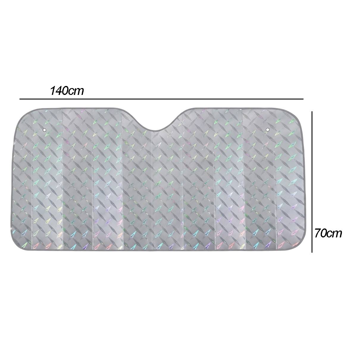 Pare-Soleil pour Pare-Brise de Voiture Pliant 140x70cm-3