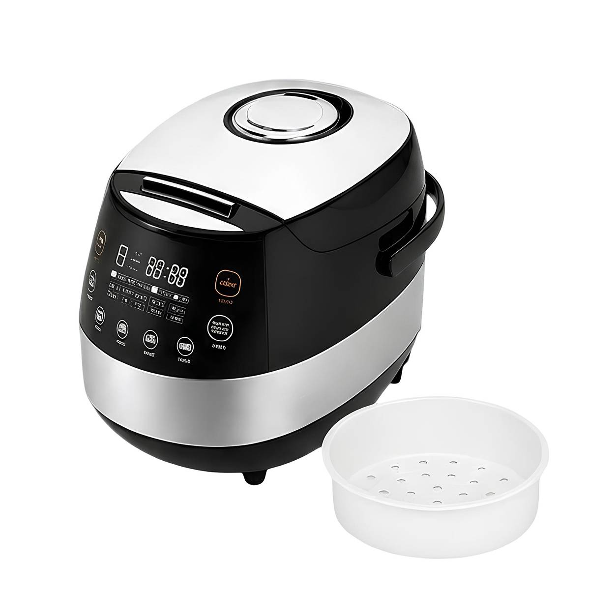 Multicuiseur Électrique et Cuiseur à Riz Tactile avec 10 Programmes 5L 900W-0