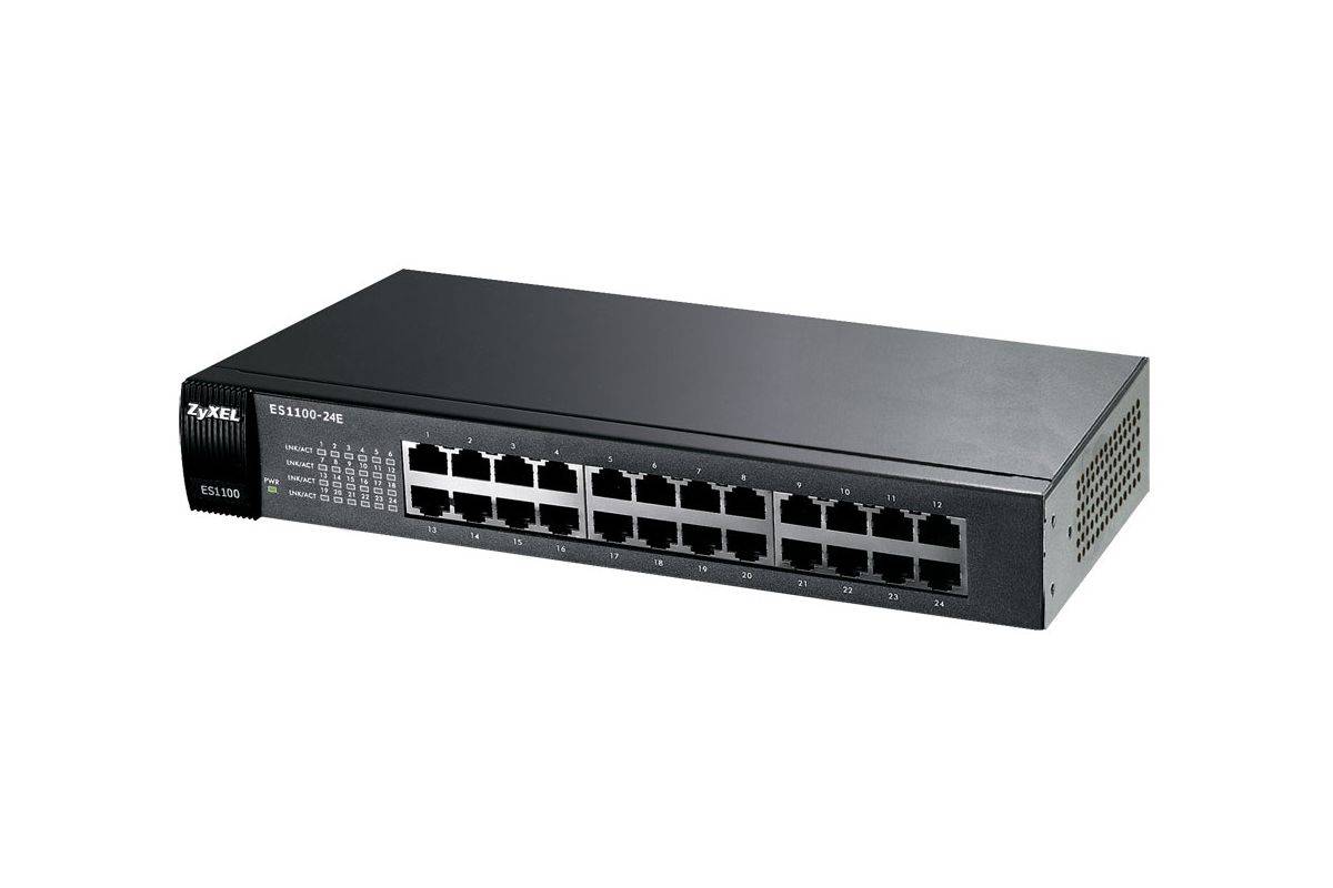 Zyxel ES1100-24E, Non-géré-0