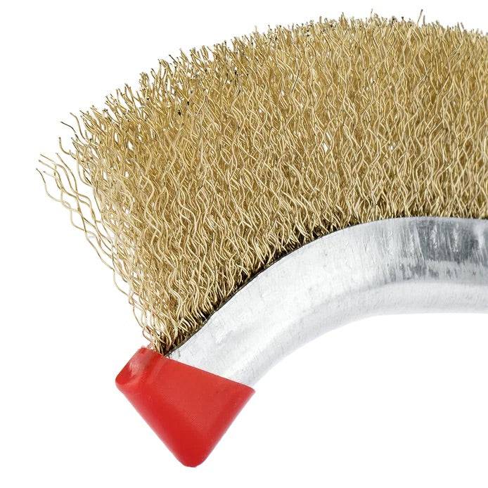 Brosses à manche manuelle étroite fil acier laitonné BELLOTA 50806A-1