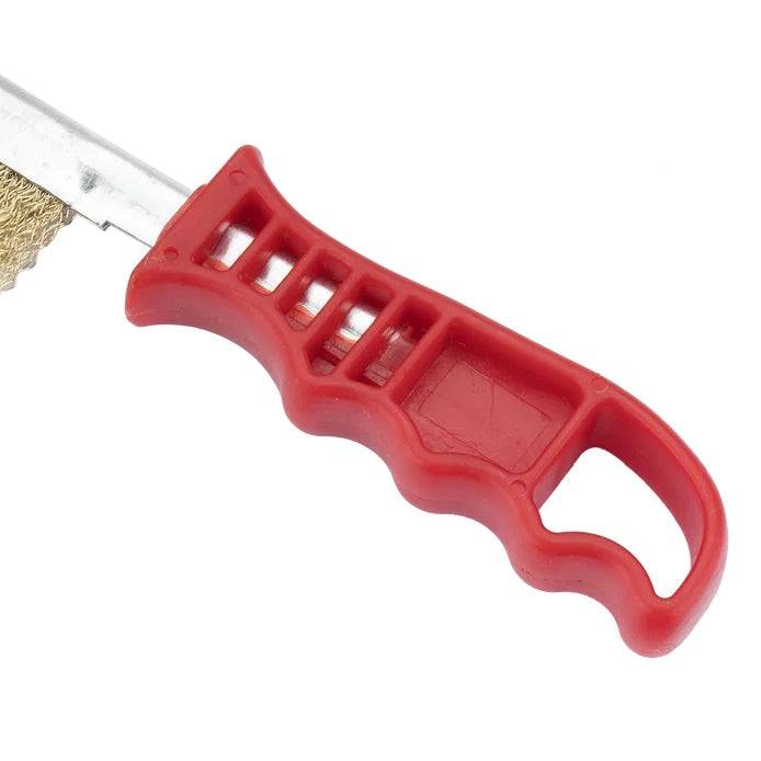 Brosses à manche manuelle étroite fil acier laitonné BELLOTA 50806A-3