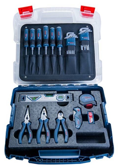 Set d'outils à main professionnels 40 pièces - BOSCH - 1600A016BW-0