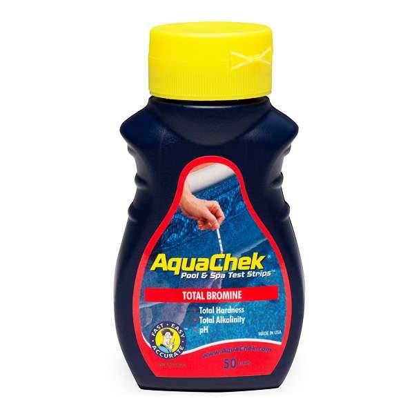 50 Bandelettes Test Pour Brome Aquachek aquabr-0