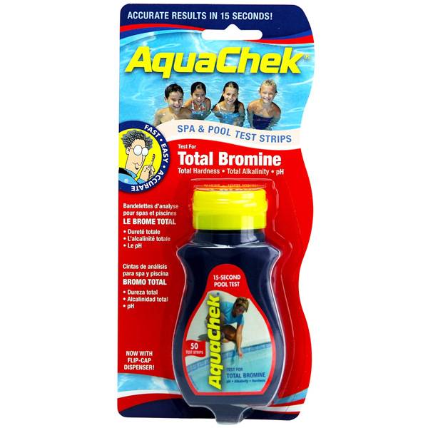 50 Bandelettes Test Pour Brome Aquachek aquabr-1