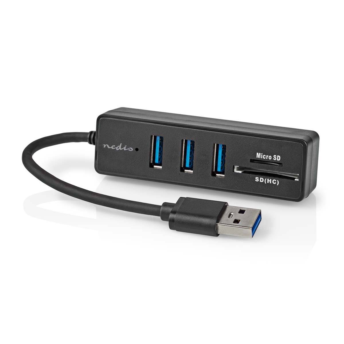 Hub USB-A 3.2 Gen 1 avec 5 Ports Transfert Ultra Rapide Jusqu'à 5 Gbit/s-0
