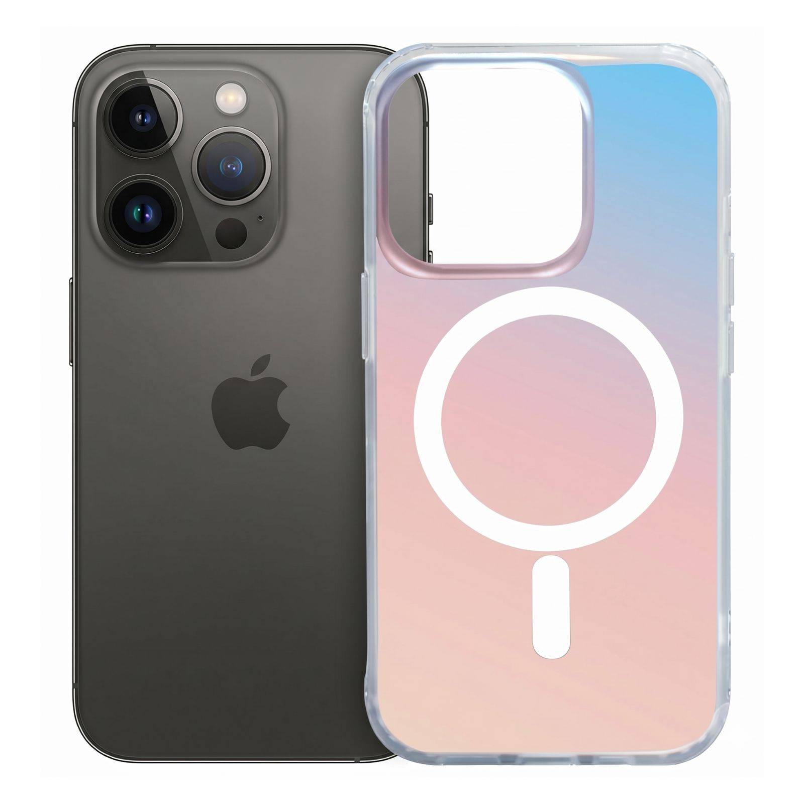Coque pour iPhone 14 Pro Antichoc avec Anneau MagSafe-4