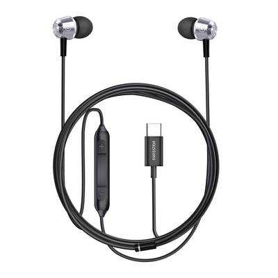 Écouteurs Filaires Intra-Auriculaires USB-C avec Microphone Intégré 1.2m-0
