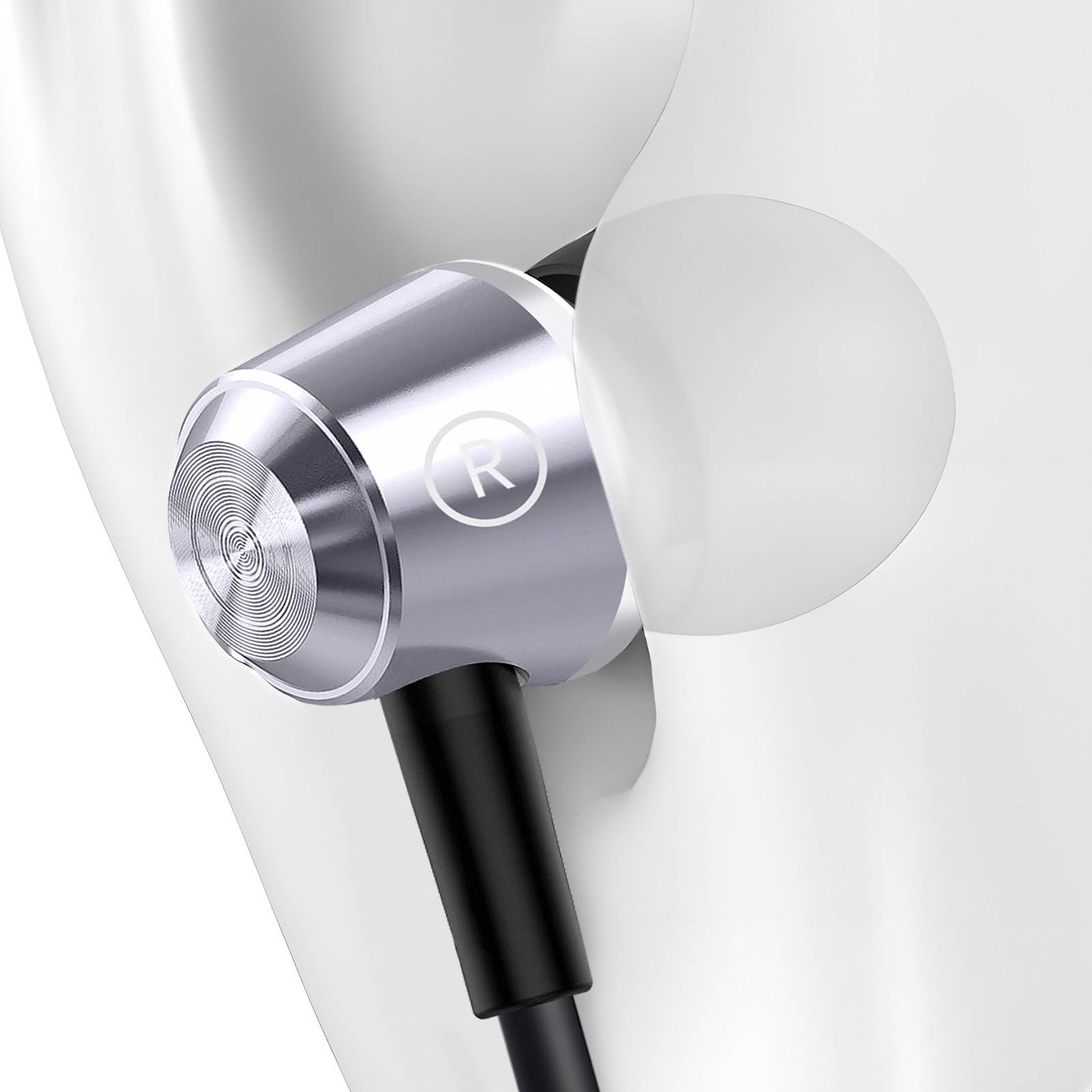 Écouteurs Filaires Intra-Auriculaires USB-C avec Microphone Intégré 1.2m-1