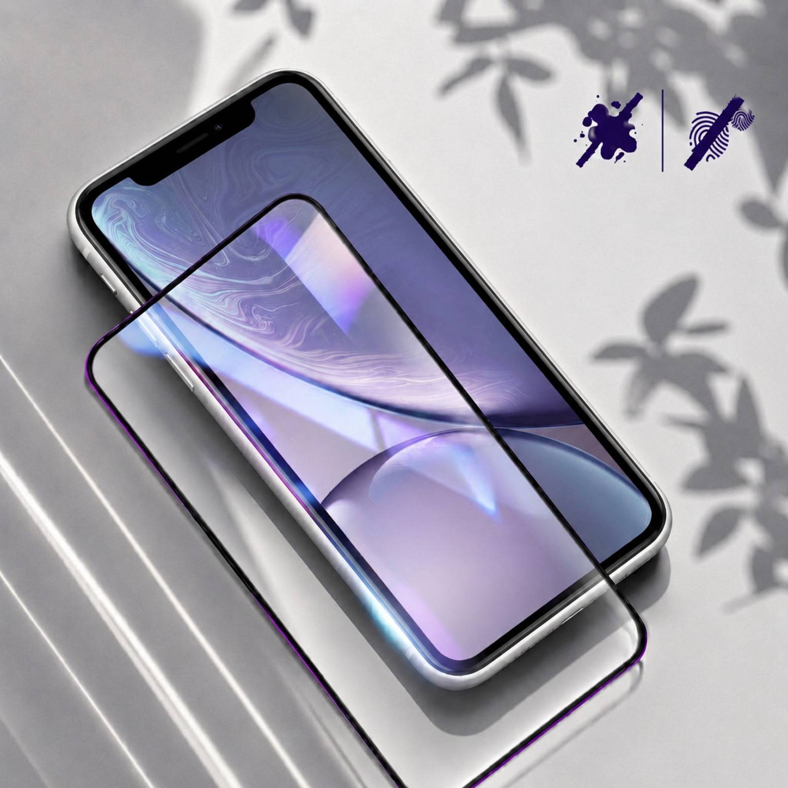 Lot de 2 Verre Trempé pour iPhone 11 / iPhone Xr Hardy Hardura Anti-choc-2