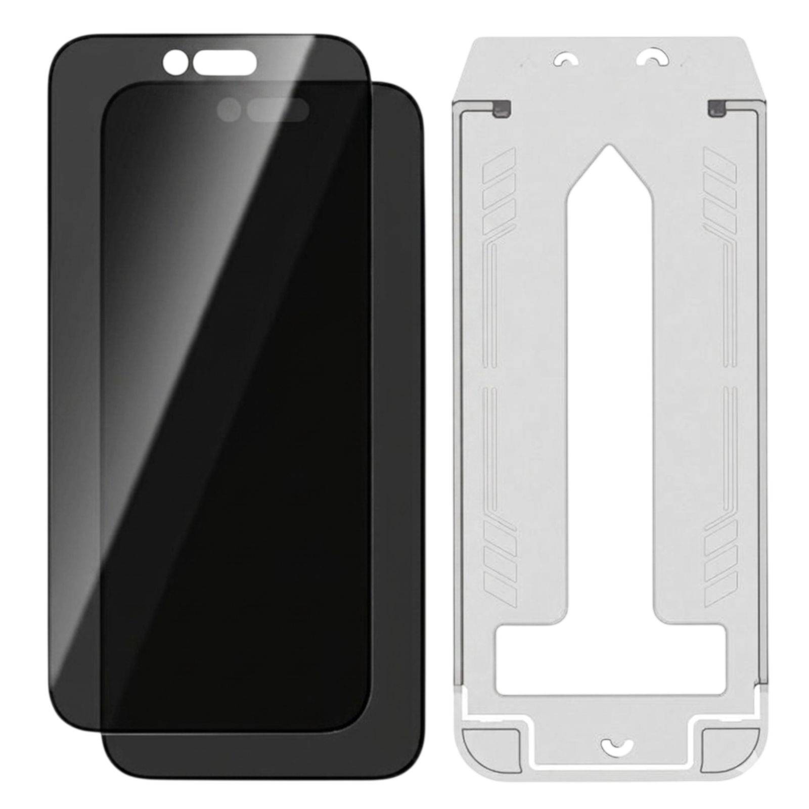 Lot de 2 Verre Trempé pour iPhone Air Anti-espion-3