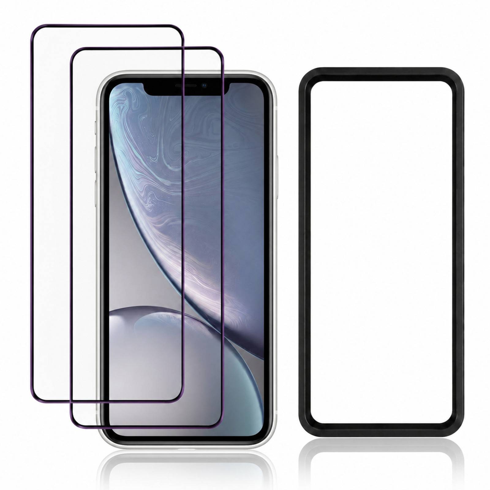 Lot de 2 Verre Trempé pour iPhone 11 / iPhone Xr Hardy Hardura Anti-choc-4