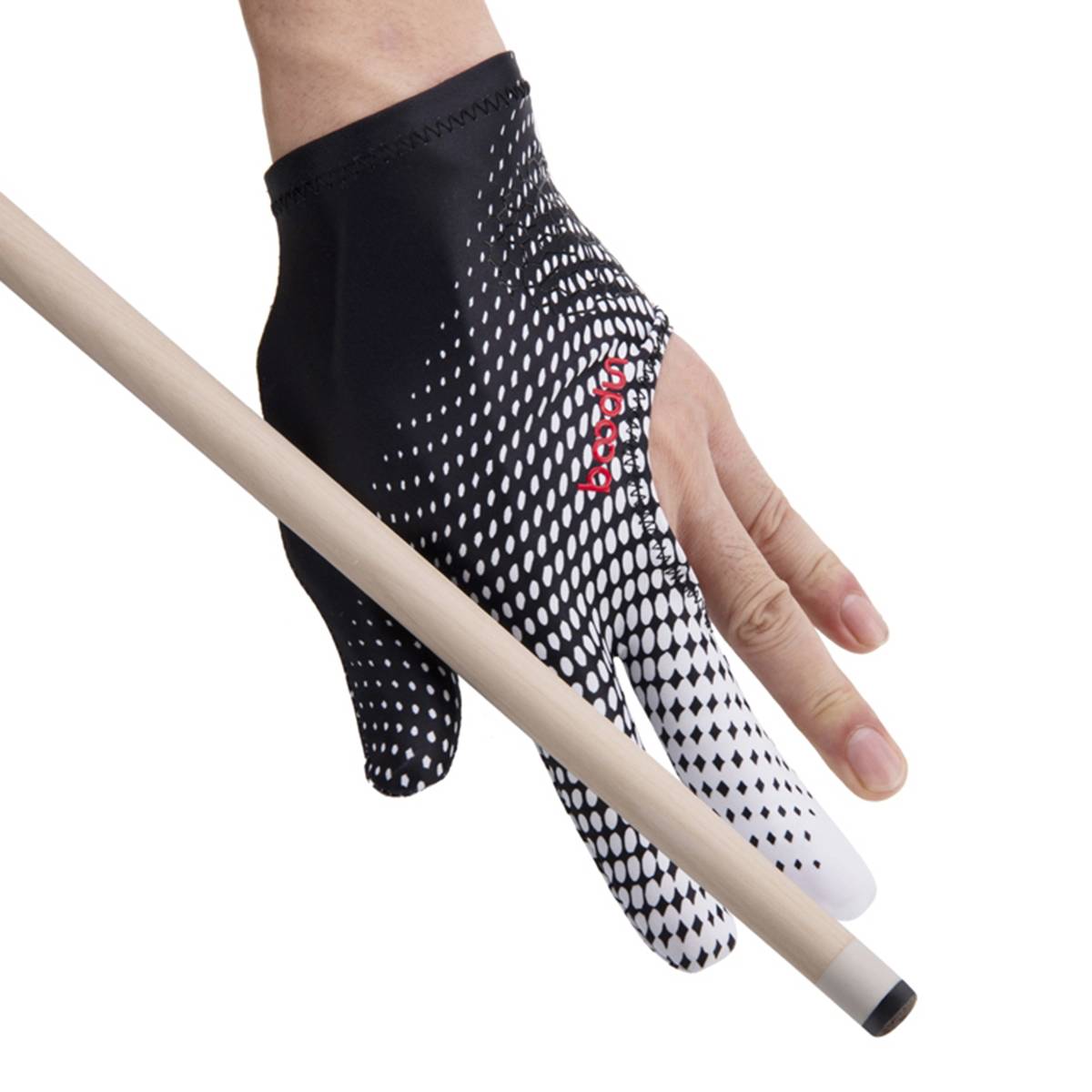 Gant de Billard 3 Doigts Antidérapant en Lycra Modèle Boodun-2