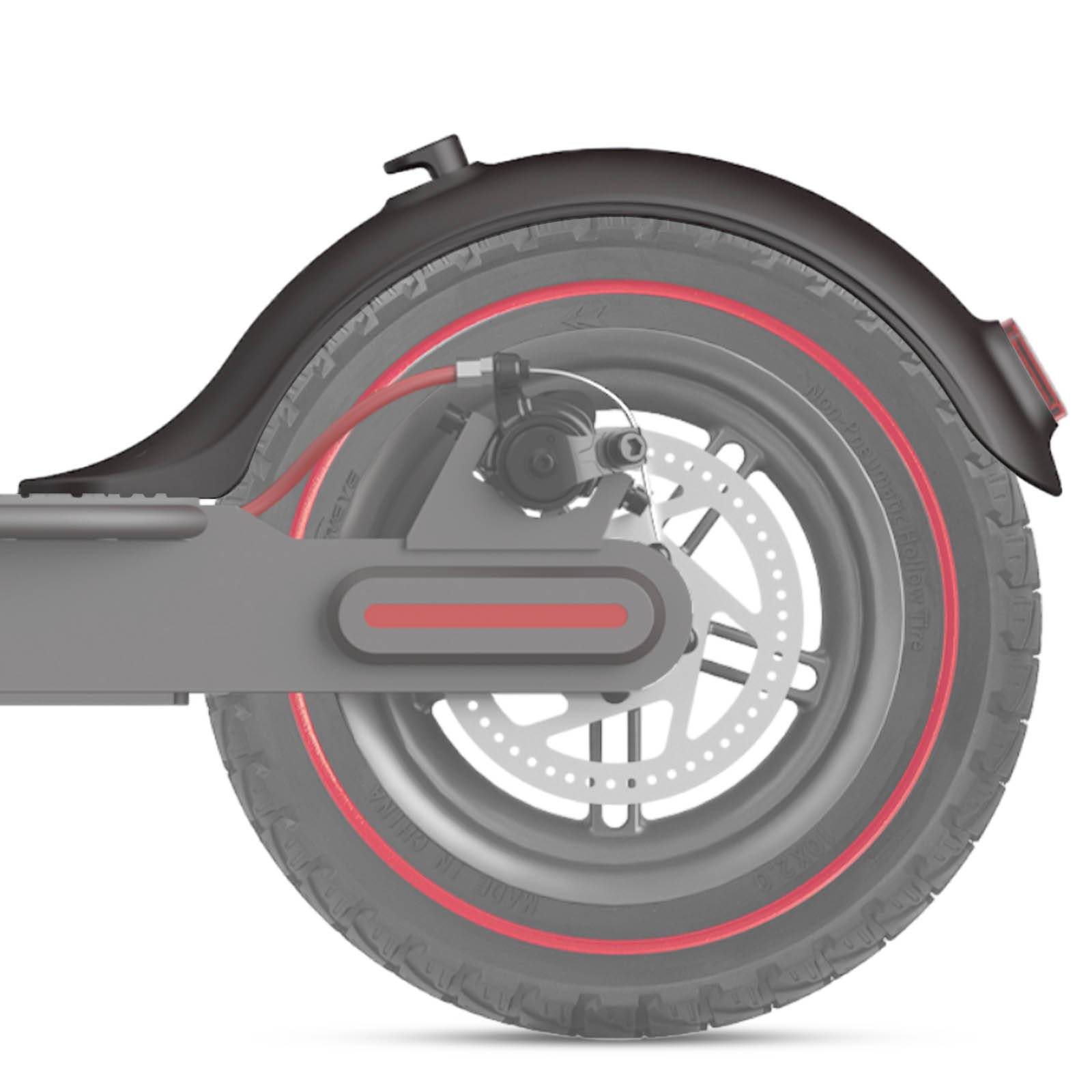 Garde-Boue Arrière 4 trous pour Trottinette Copie Xiaomi-4