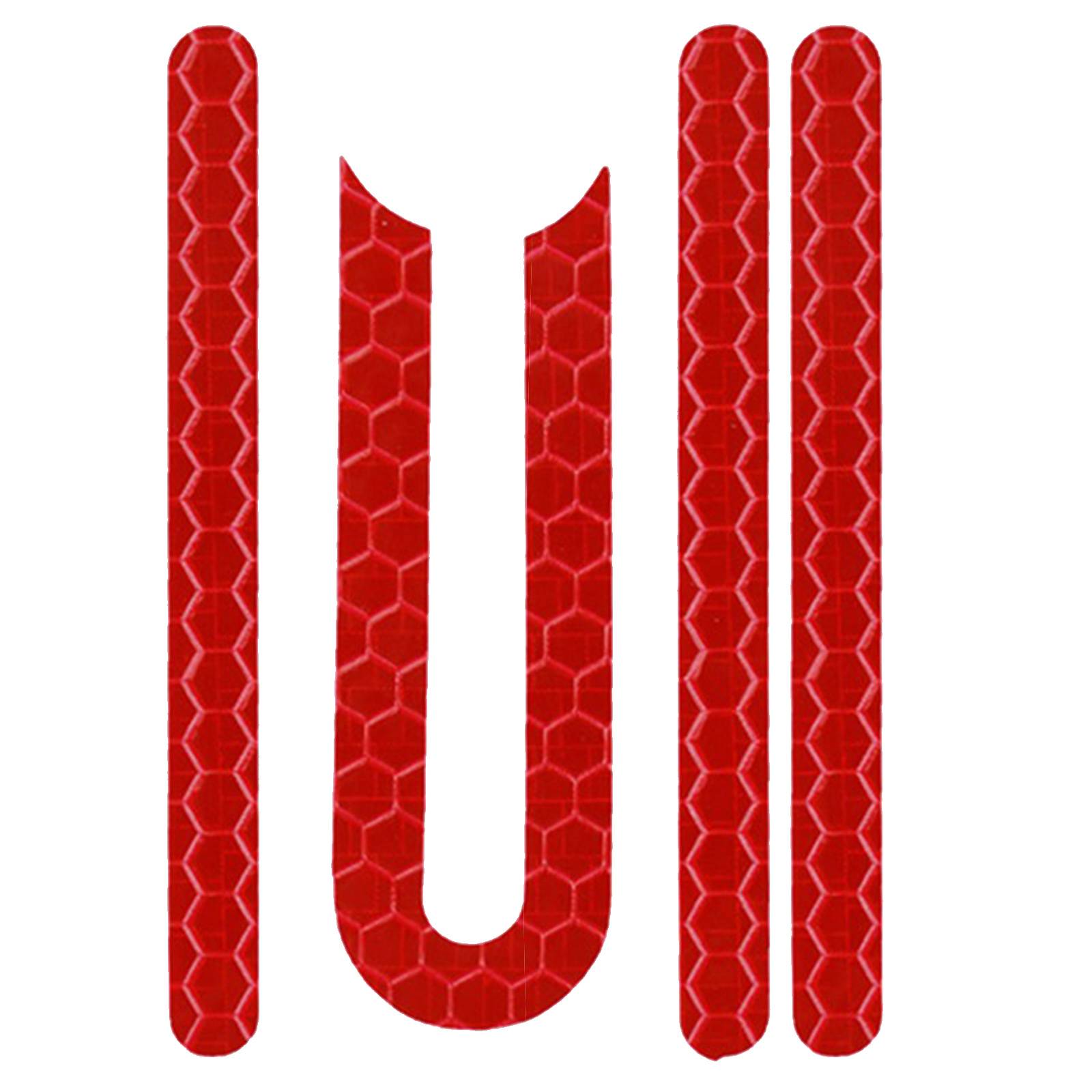 Stickers Réfléchissants pour Xiaomi M365 et Pro 3 Verticales et 1 en U-0