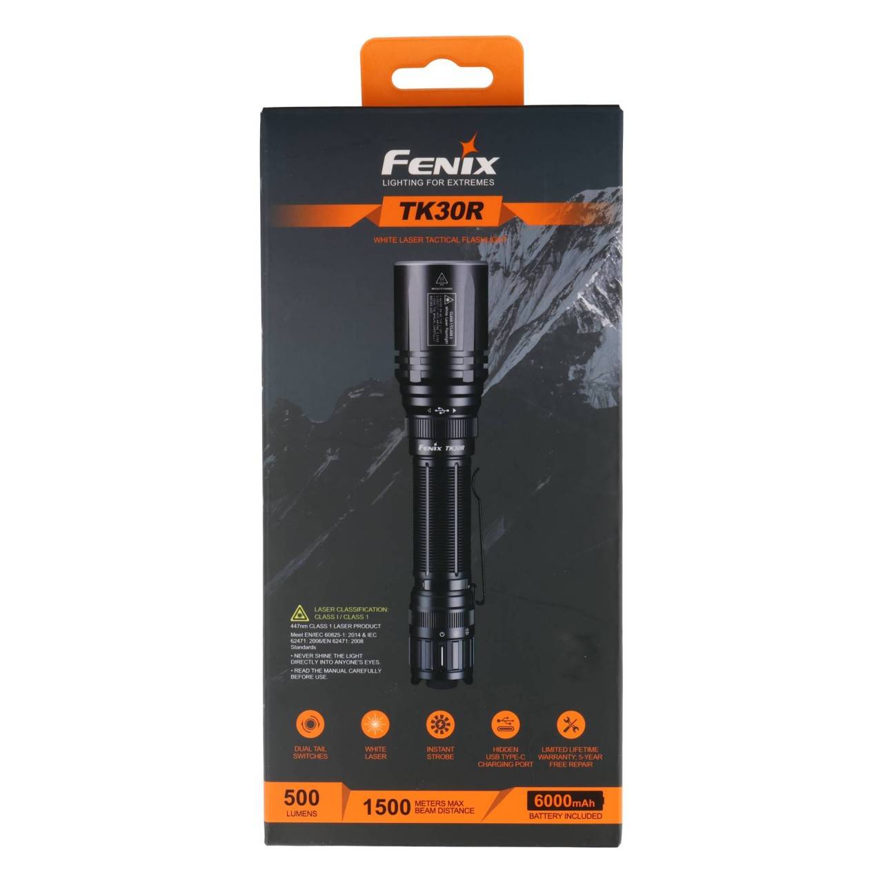 Lampe torche Fenix TK30R avec laser blanc-0