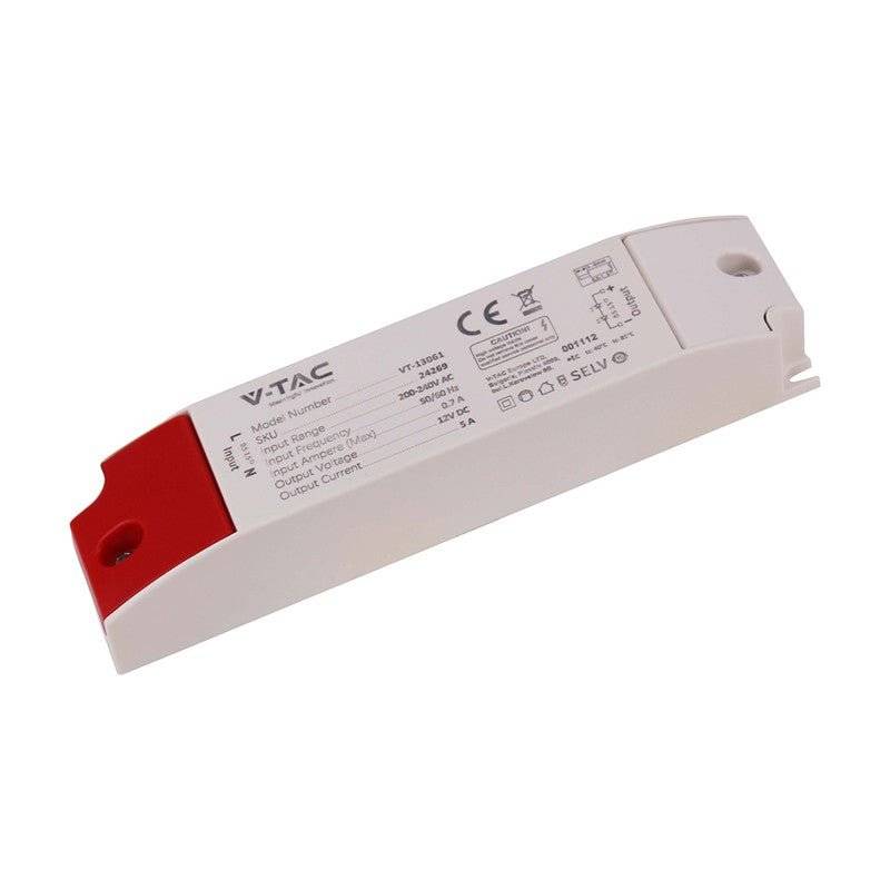 Transformateur 60W 12V 5A IP44 - SILAMP-0