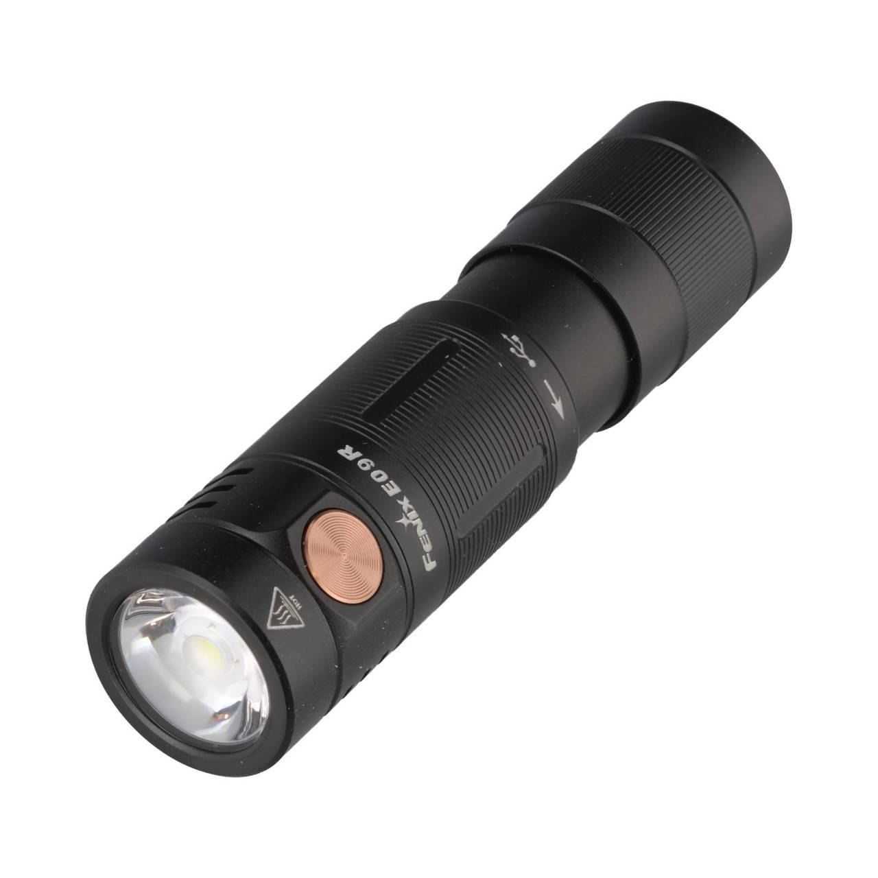Lampe torche LED Fenix E09R - Noire-1