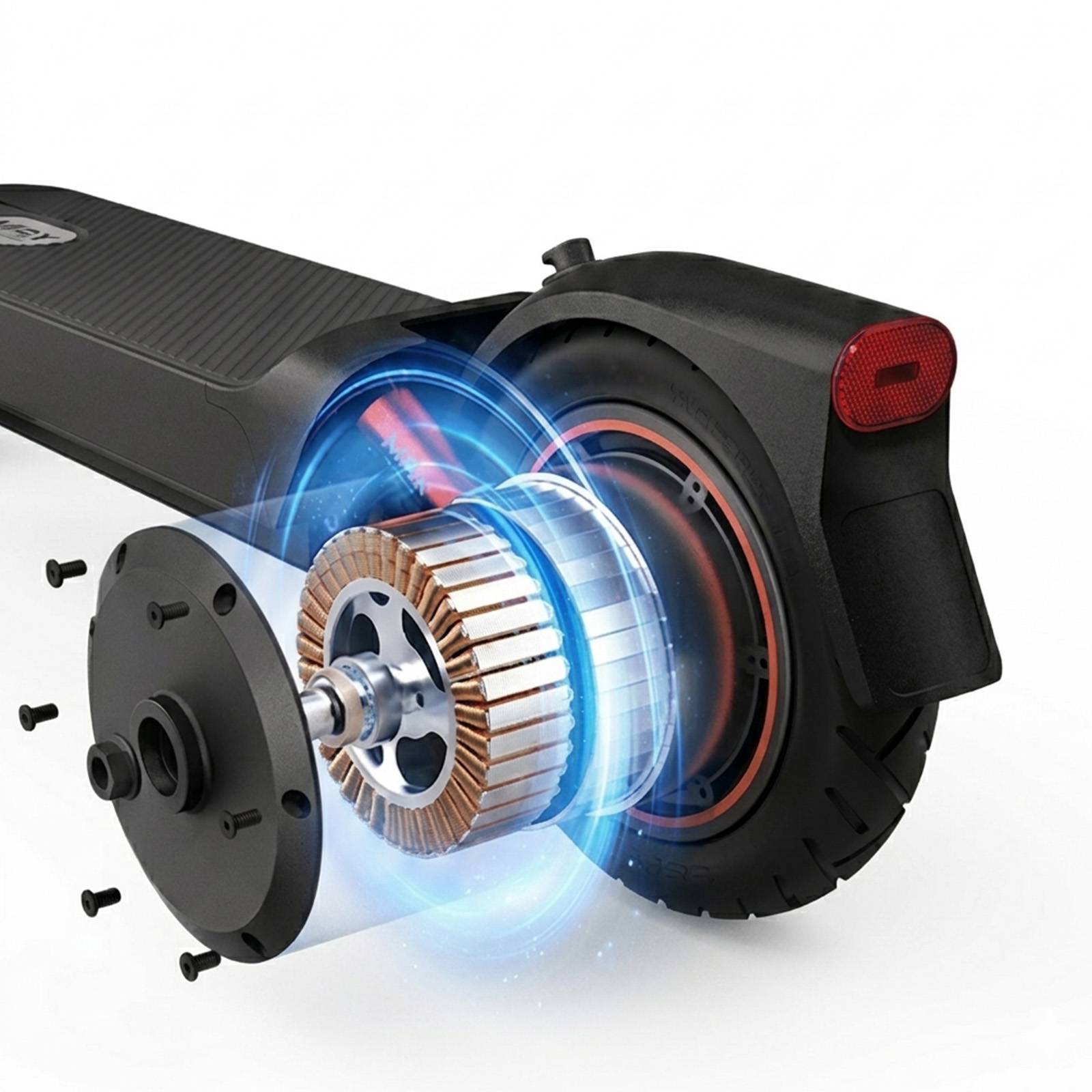 Roue pour Xiaomi Electric Scooter 5 Max Service Pack avec Moteur 400W et Pneu-3