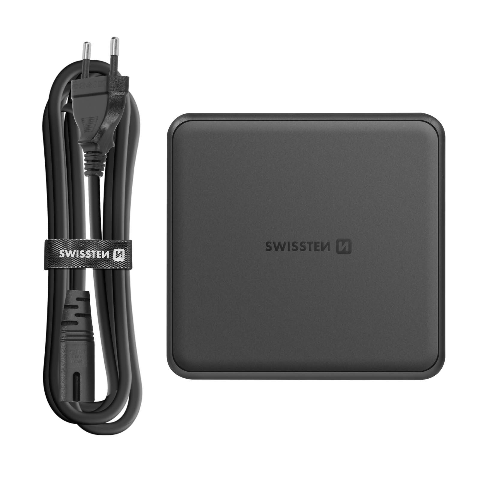 Hub de Charge GaN 65W pour Tablette / Ordinateur Multiport avec 2 USB-C /2 USB-A-0