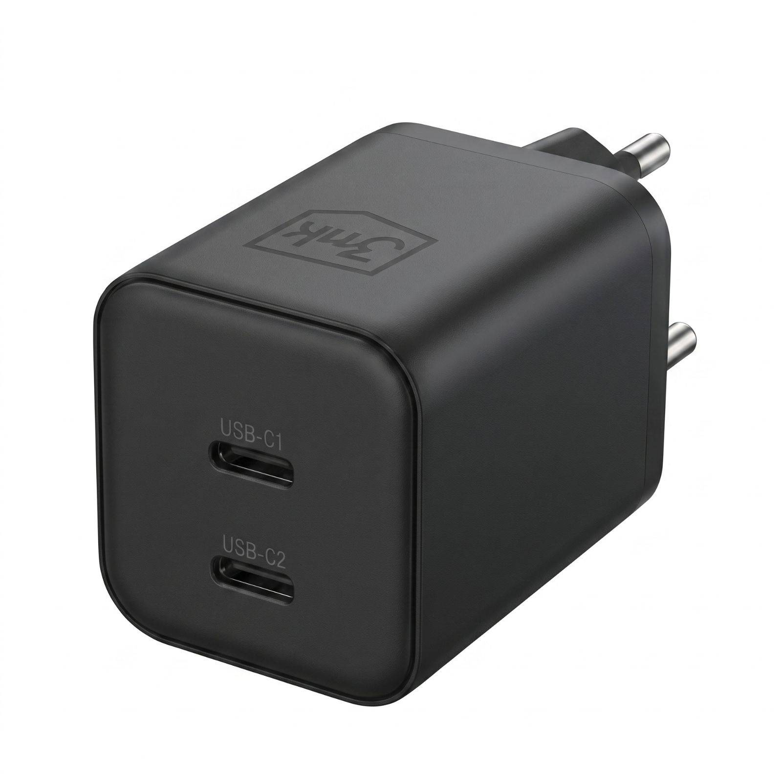 Chargeur Secteur Double USB-C PD 3.0 / QC 45W 3A Ultra-Compact GaN-0