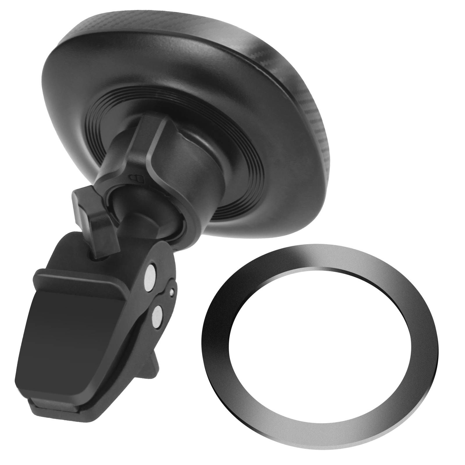 Support Voiture pour Smartphone avec Anneau Magnétique Compact-3