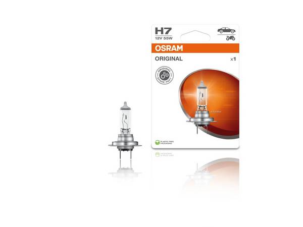 1 Ampoule halogène auto Osram ORIGINAL H7 12V 64210-1BL