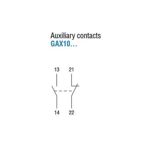 Contact auxiliaire Lovato Electric GAX1011A-4