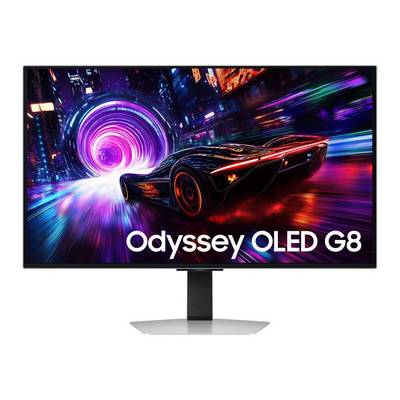 Samsung G81SF, 81,3 cm (32"), 3840 x 2160 pixels, 4K Ultra HD, OLED, 0,03 ms, Argent-0
