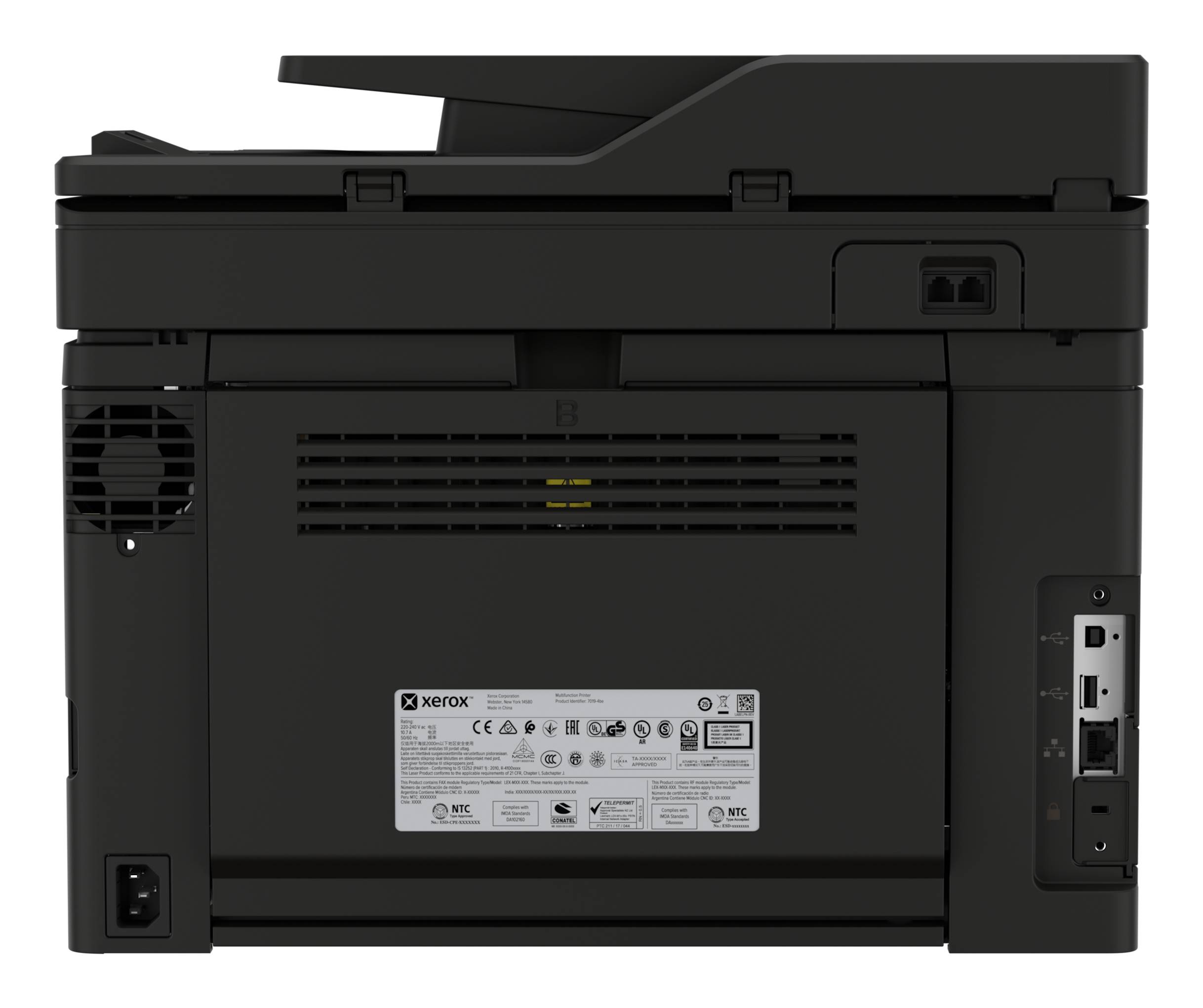 Xerox C305ae, Laser, Impression couleur, 2400 x 600 DPI, A4, Impression directe, Blanc, Noir-1