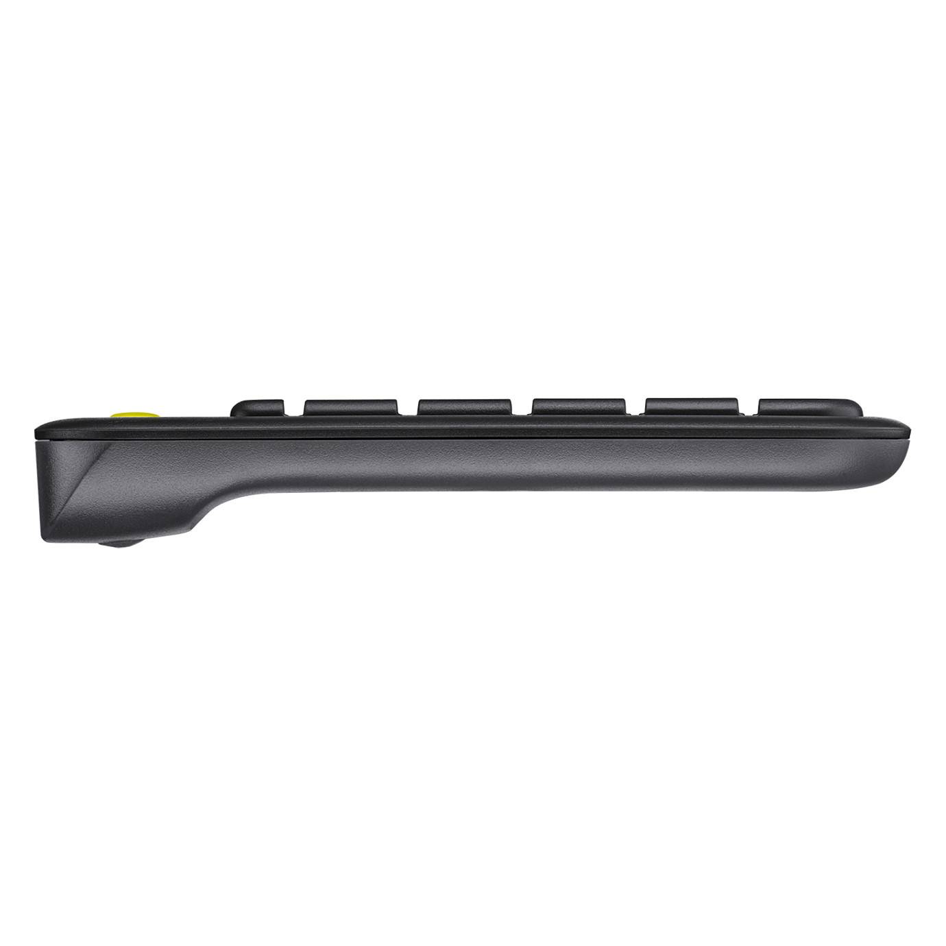 Logitech radio Clavier français, AZERTY noir pavé tactile intégré-0