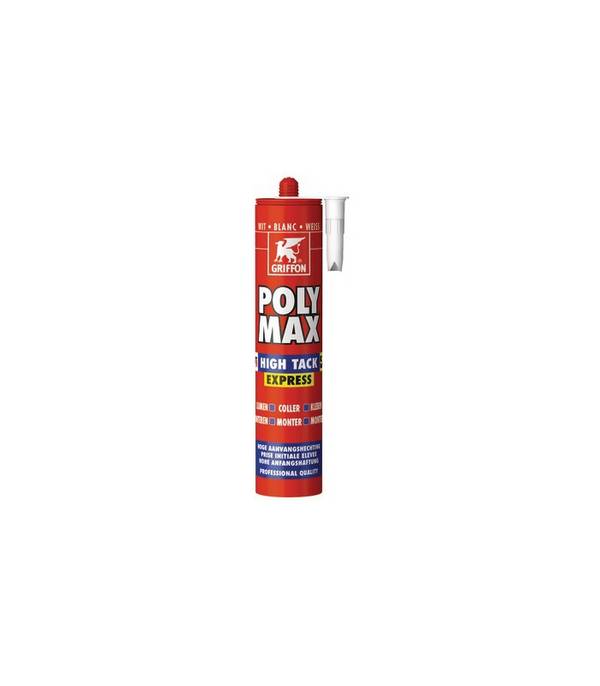 Colle POLY MAX ? HIGH TACK EXPRESS Blanc- GRIFFON - 6303764