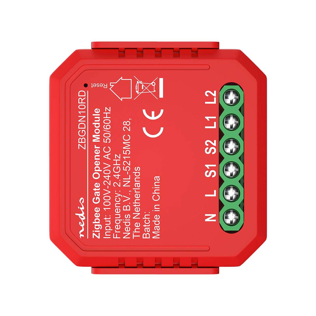 Interrupteur Connecté Zigbee 3.0 2.5W pour Ouvre-Porte de Garage-1