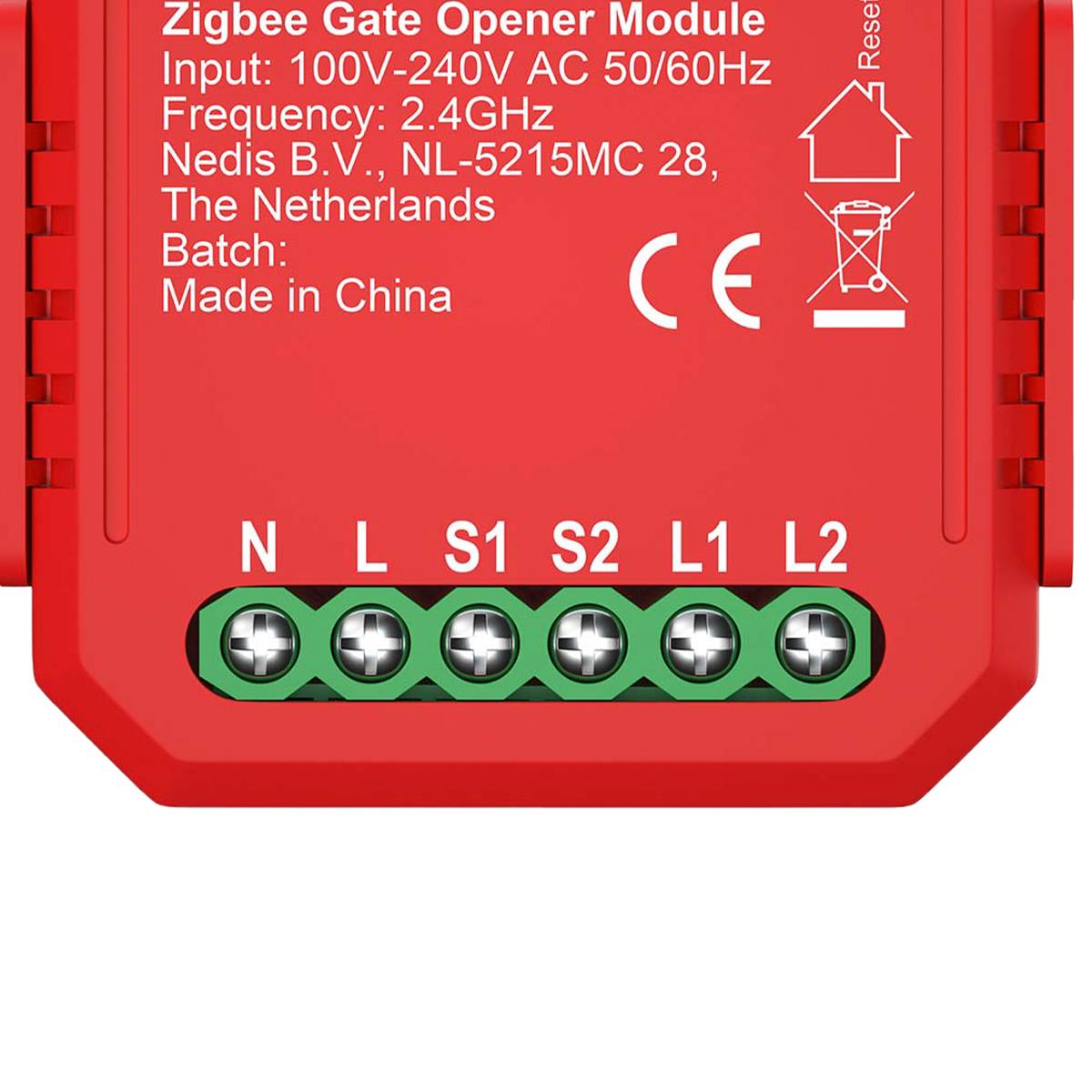 Interrupteur Connecté Zigbee 3.0 2.5W pour Ouvre-Porte de Garage-2