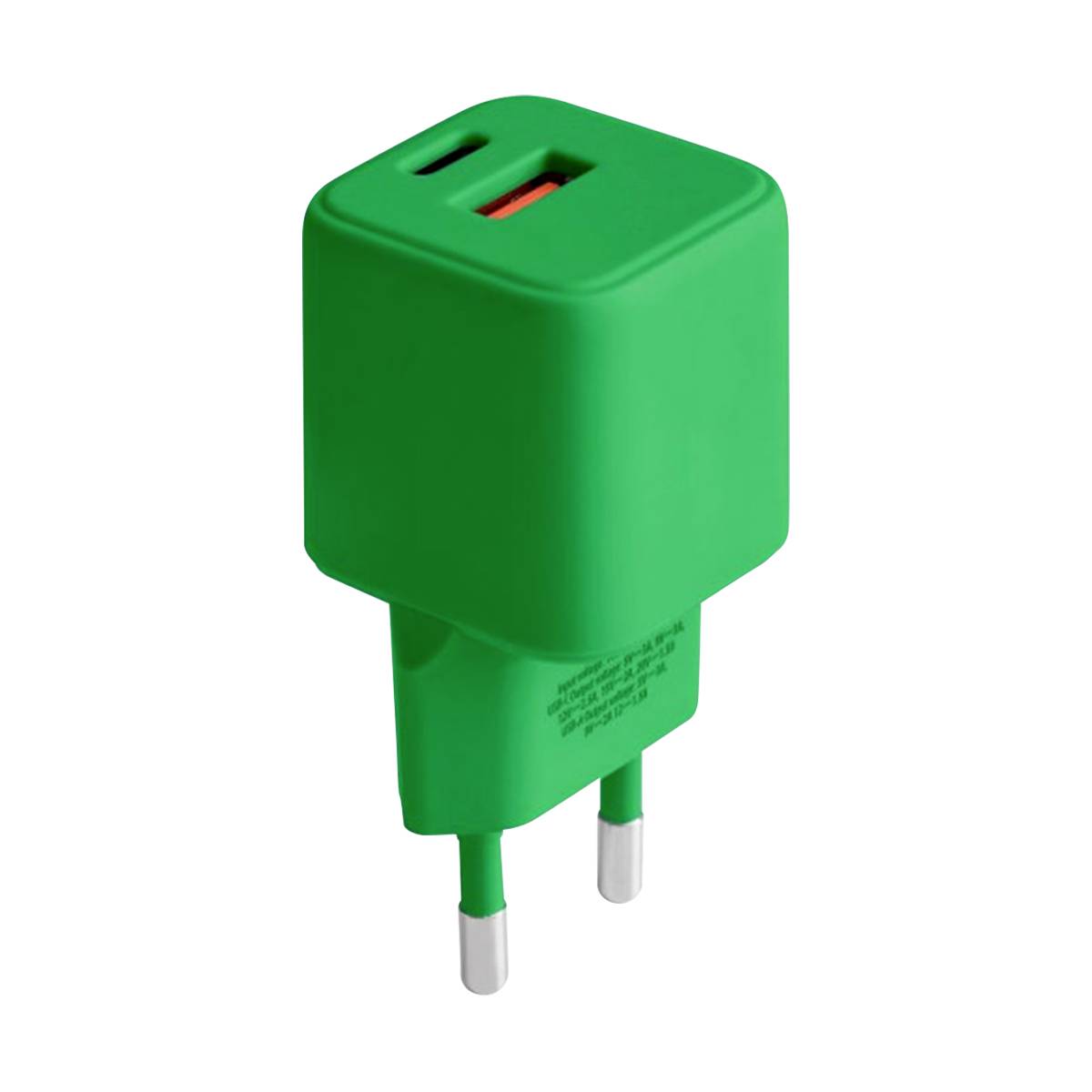 Chargeur Secteur USB-C PD 30W et USB-A 18W QC GaN Collection Colorum-0