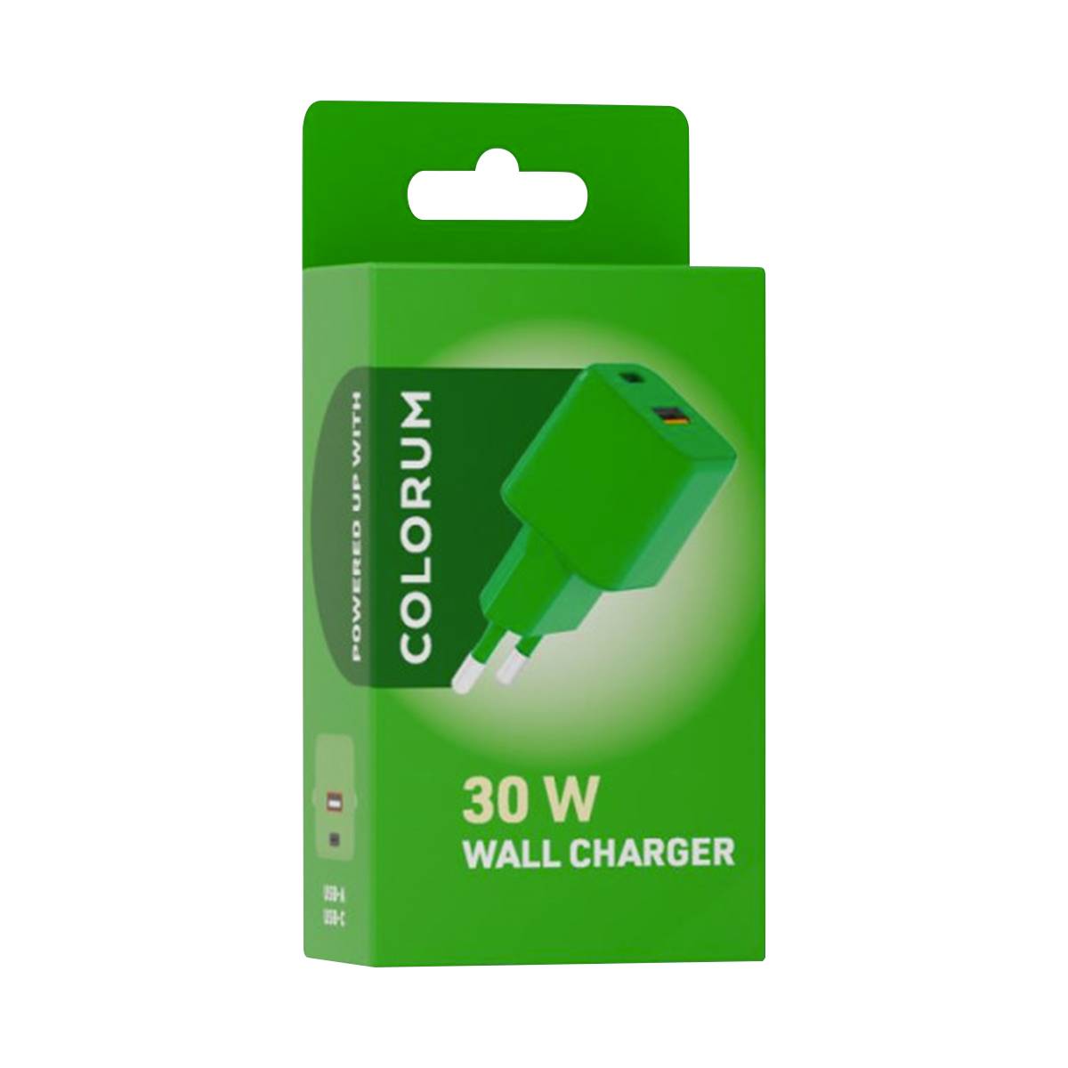 Chargeur Secteur USB-C PD 30W et USB-A 18W QC GaN Collection Colorum-4