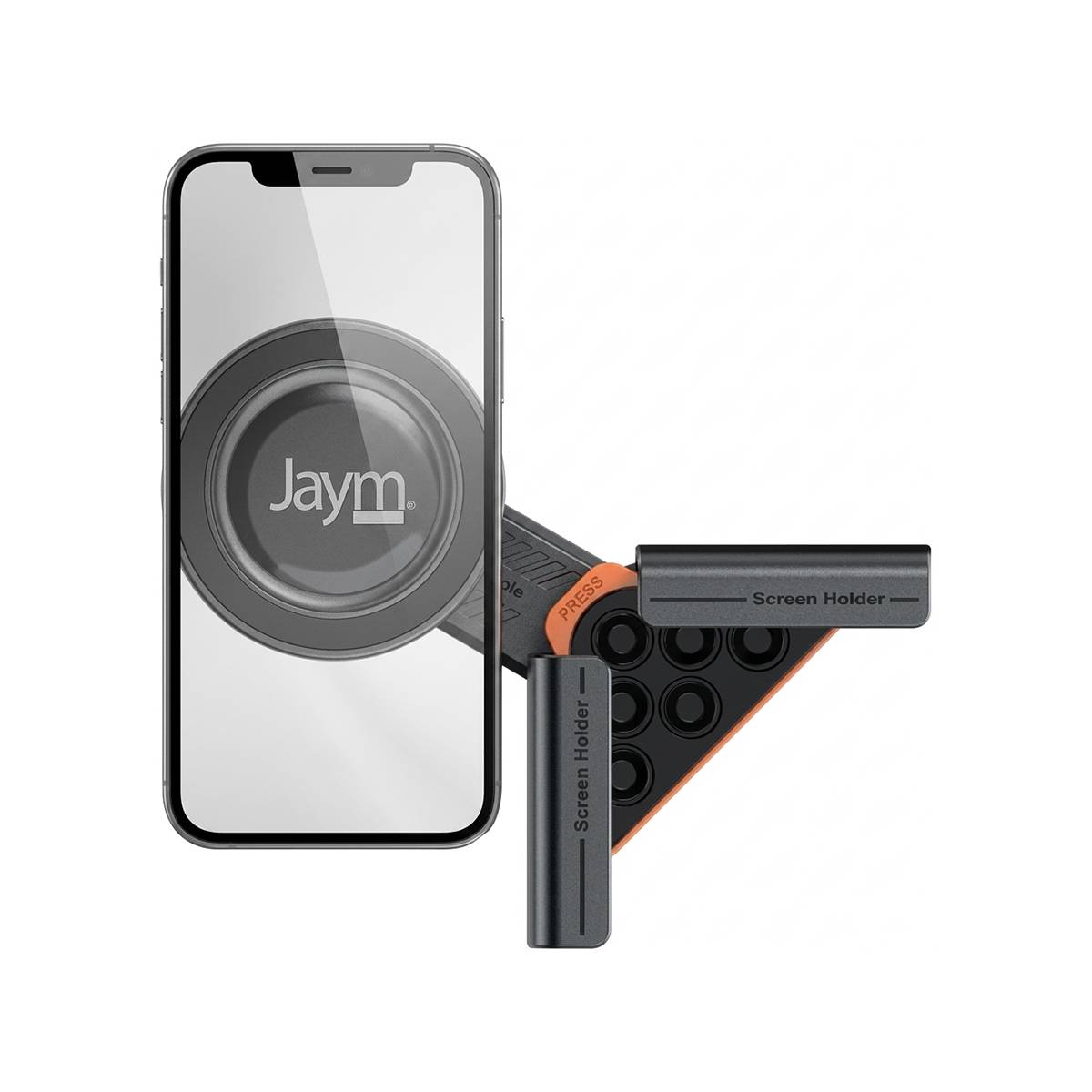 Support Voiture Magnétique pour Smartphone sur Écran de Bord-0