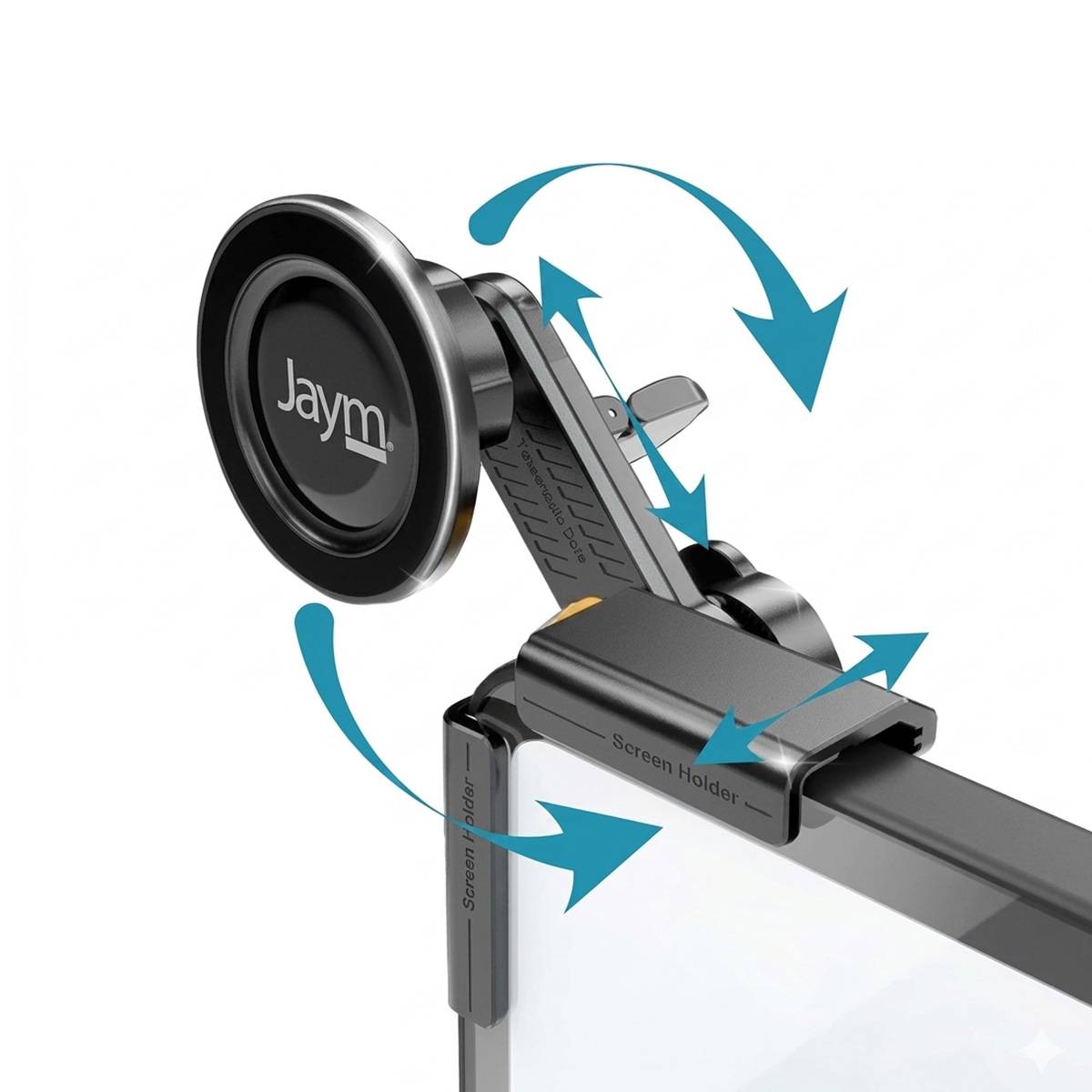 Support Voiture Magnétique pour Smartphone sur Écran de Bord-1